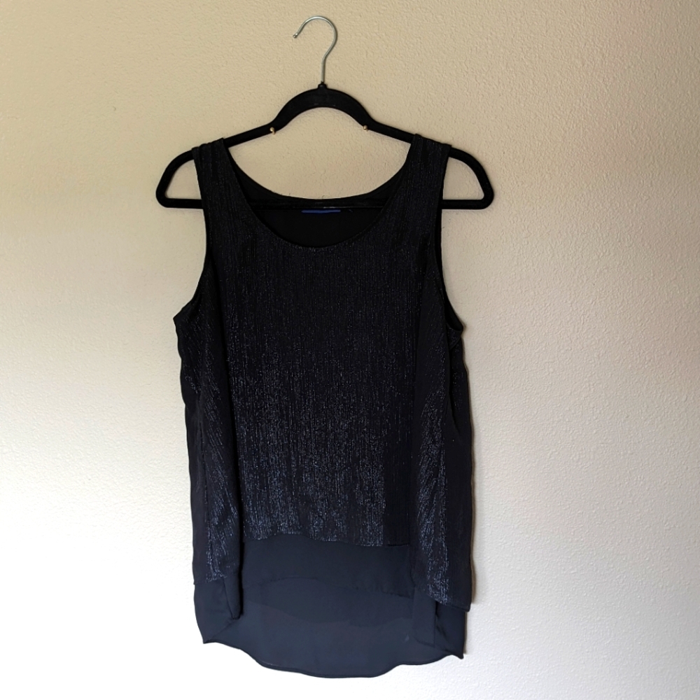 Apt 9 Black Feminine Top Size M